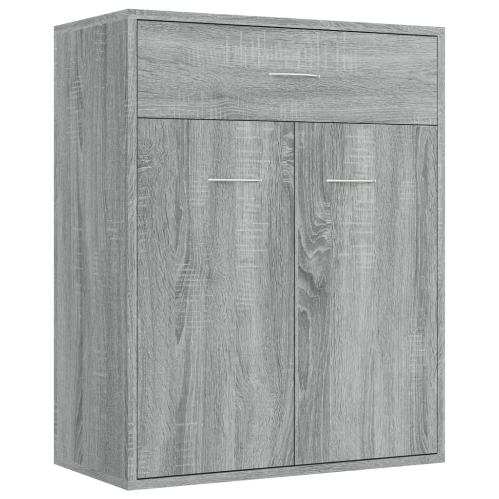 Senkki harmaa Sonoma 60x30x75 cm tekninen puu - Sisustajankoti.fi