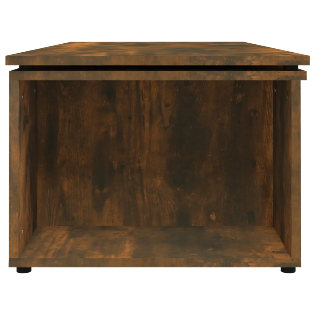 Sohvapöytä savutammi 150x50x35 cm tekninen puu - Sisustajankoti.fi