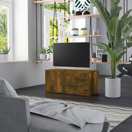 TV-taso savutammi 80x34x36 cm tekninen puu - Sisustajankoti.fi