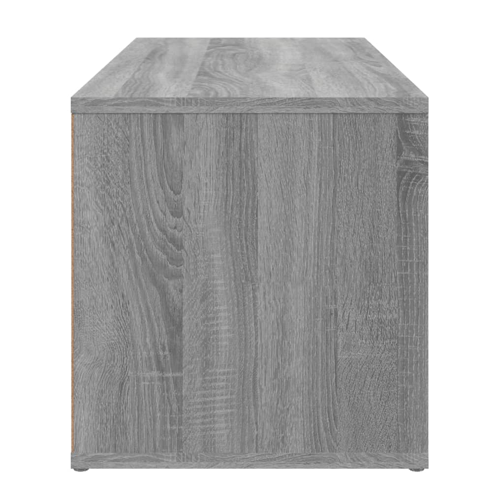 TV-taso harmaa Sonoma 80x34x36 cm tekninen puu - Sisustajankoti.fi
