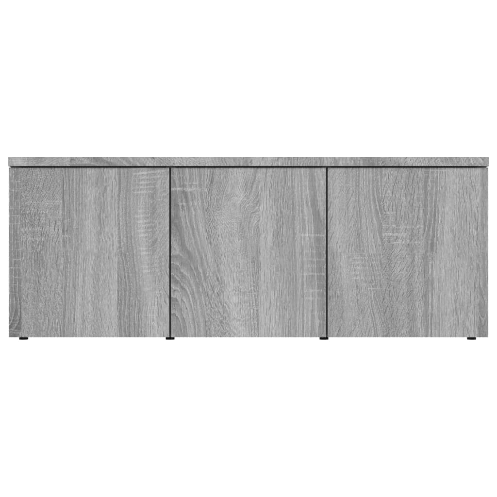 TV-taso harmaa Sonoma 80x34x30 cm tekninen puu - Sisustajankoti.fi