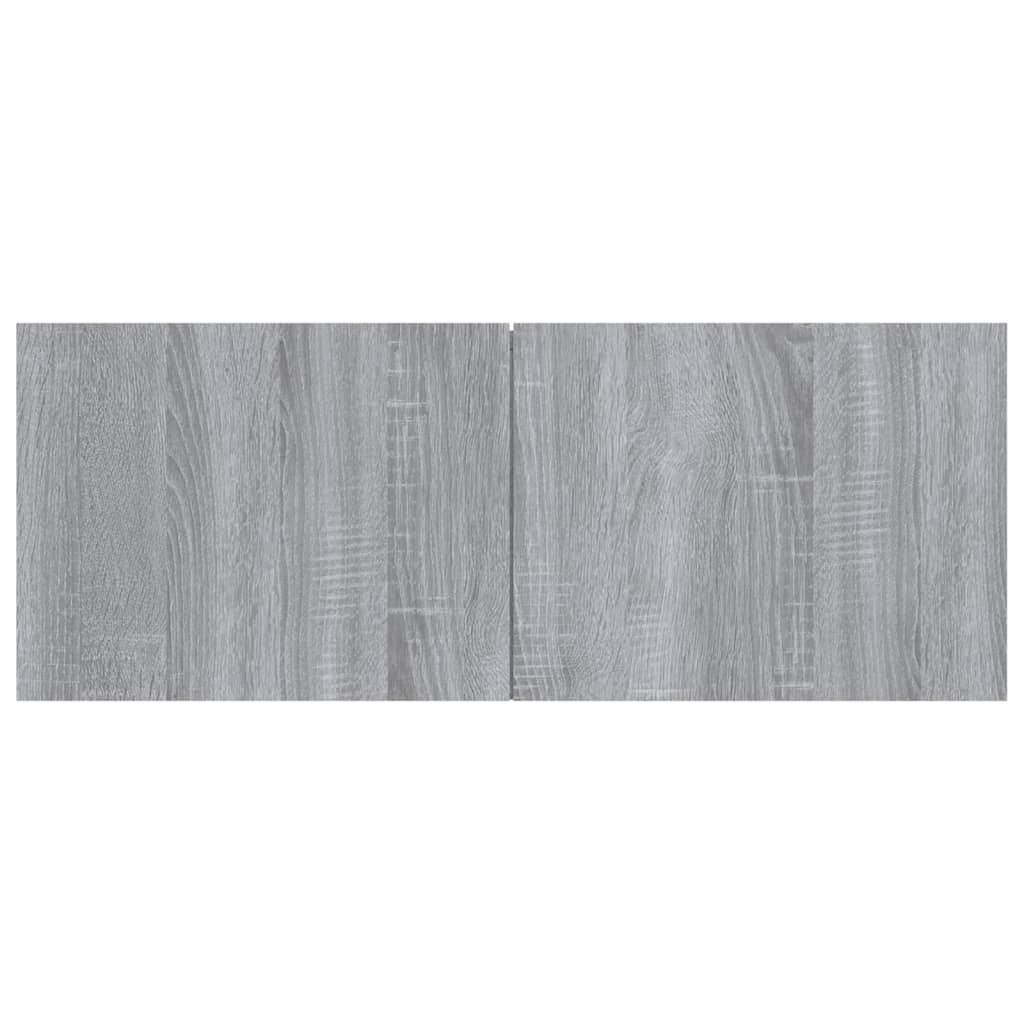 TV-taso harmaa Sonoma 80x30x30 cm tekninen puu - Sisustajankoti.fi