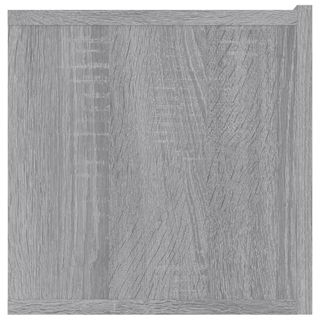 TV-taso harmaa Sonoma 80x30x30 cm tekninen puu - Sisustajankoti.fi