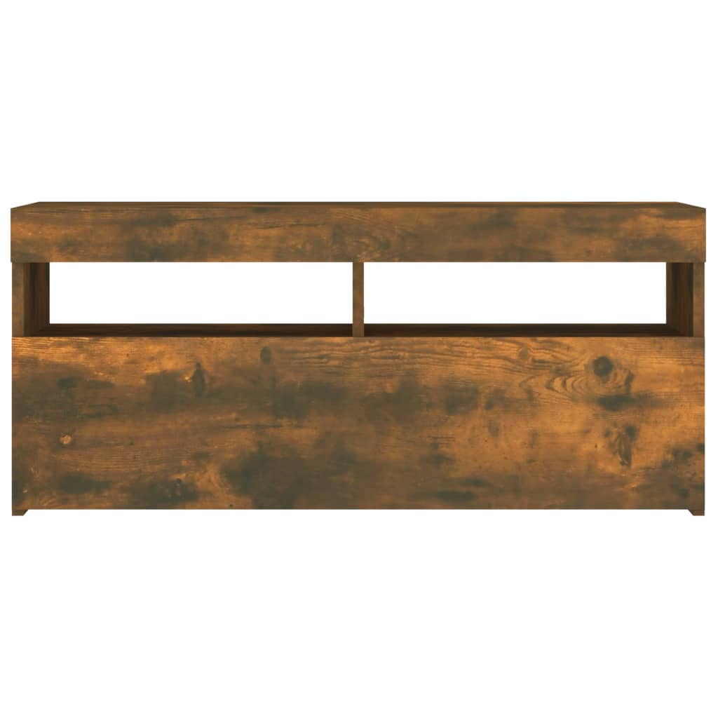 TV-taso LED-valoilla savutammi 90x35x40 cm - Sisustajankoti.fi