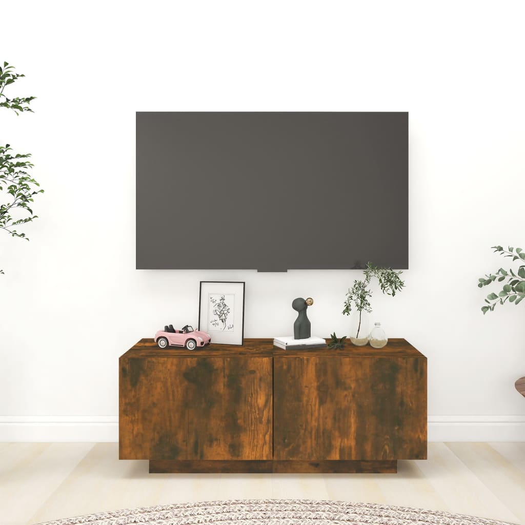 TV-taso savutammi 100x35x40 cm tekninen puu - Sisustajankoti.fi