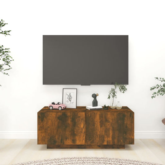 TV-taso savutammi 100x35x40 cm tekninen puu - Sisustajankoti.fi