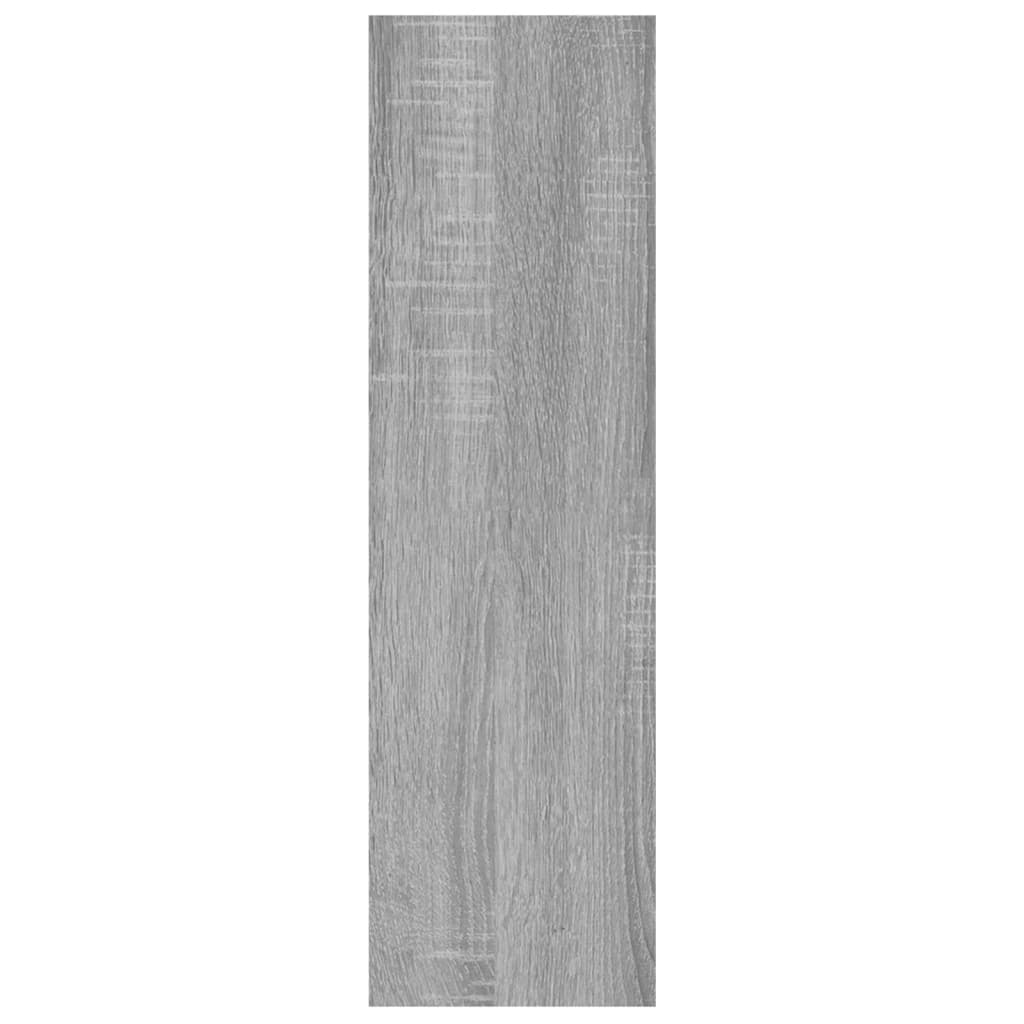 Seinähylly harmaa Sonoma 75x16x55 cm tekninen puu - Sisustajankoti.fi