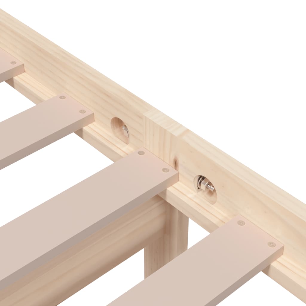 Sängynrunko täysi puu 120x190 cm 4FT Small Double - Sisustajankoti.fi