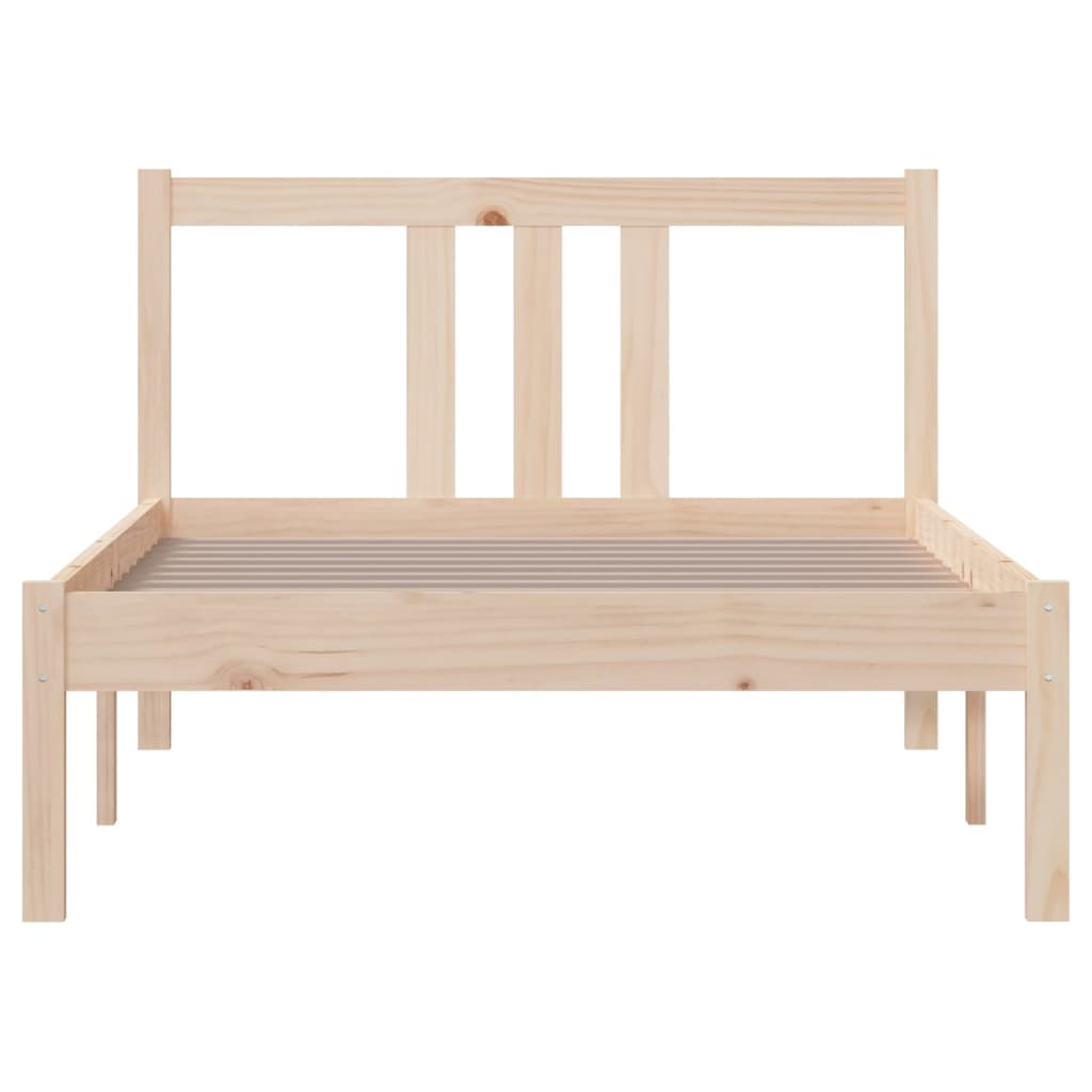 Sängynrunko täysi puu 90x200 cm - Sisustajankoti.fi