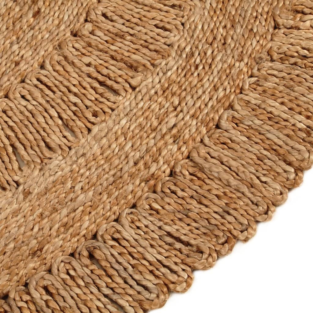 Matto käsinpunottu juutti 120 cm pyöreä - Sisustajankoti.fi