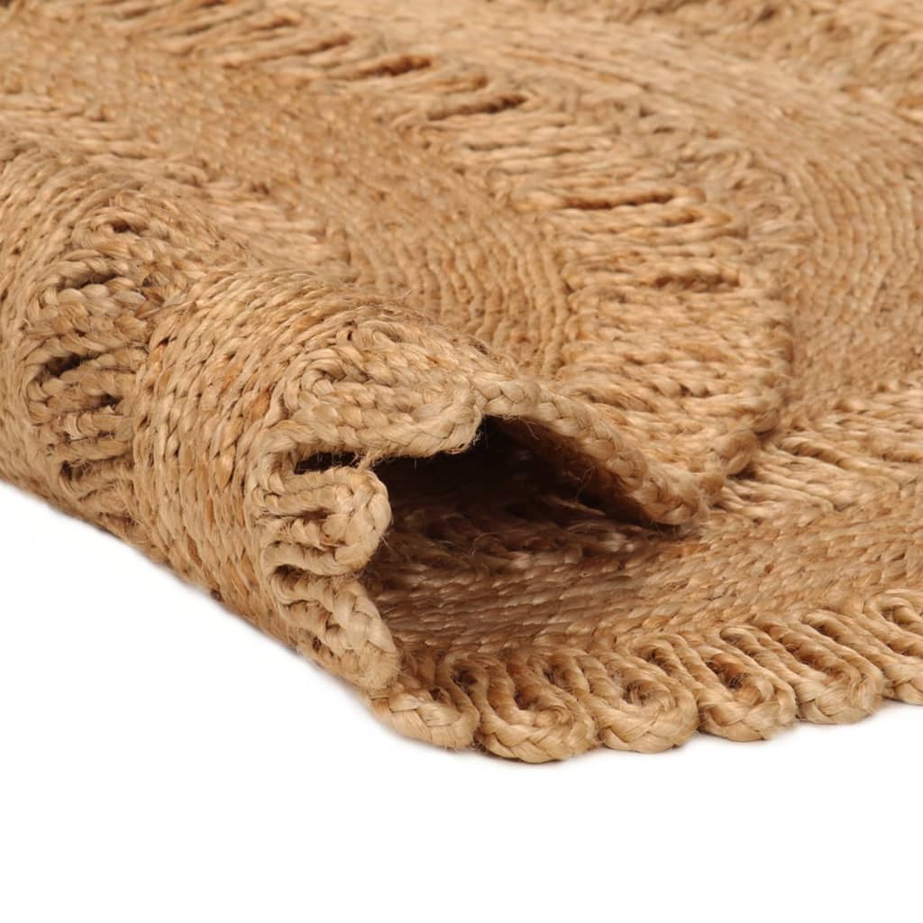 Matto käsinpunottu juutti 120 cm pyöreä - Sisustajankoti.fi