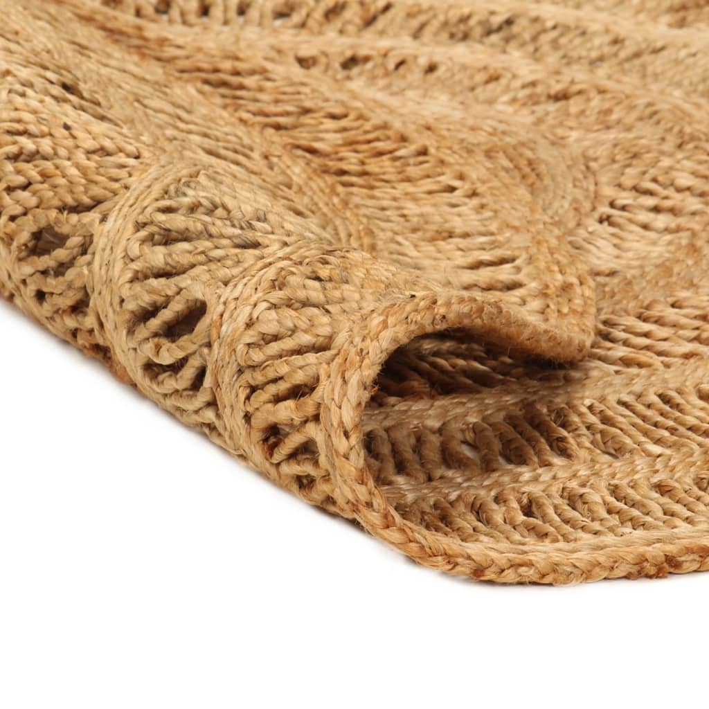 Matto käsinpunottu juutti 120 cm pyöreä - Sisustajankoti.fi