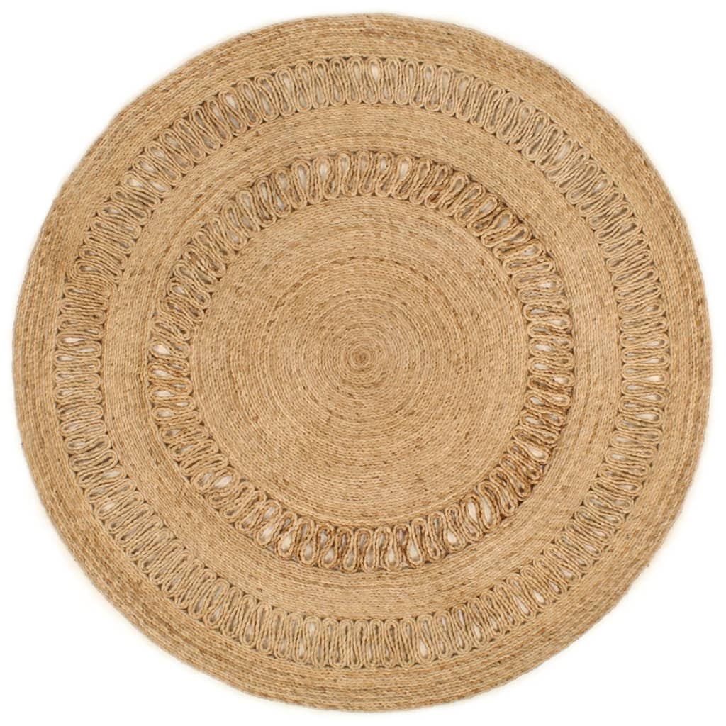 Matto käsinpunottu juutti 150 cm pyöreä - Sisustajankoti.fi