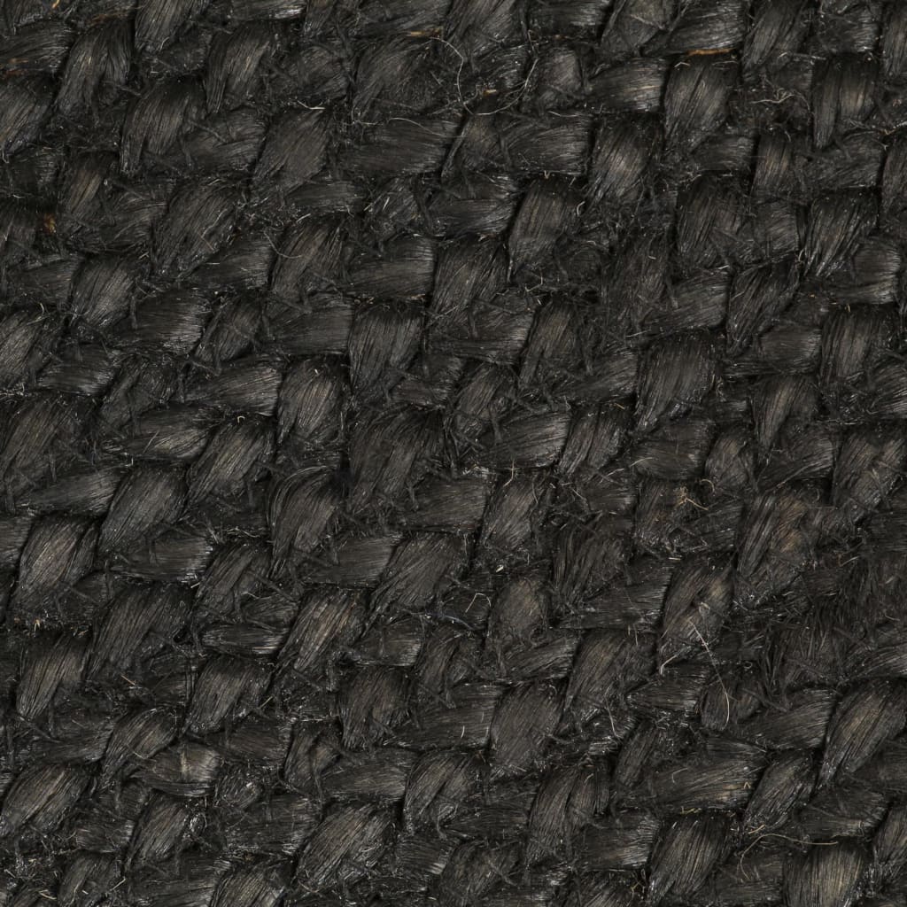 Kaksipuolinen juuttimatto antrasiitti/luonnollinen 120cm pyöreä - Sisustajankoti.fi
