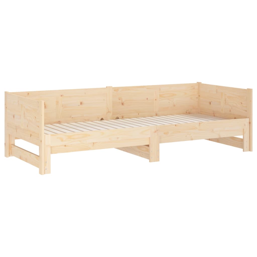 Sohvasänky ulosvedettävä täysi mänty 2x (90x190) cm - Sisustajankoti.fi