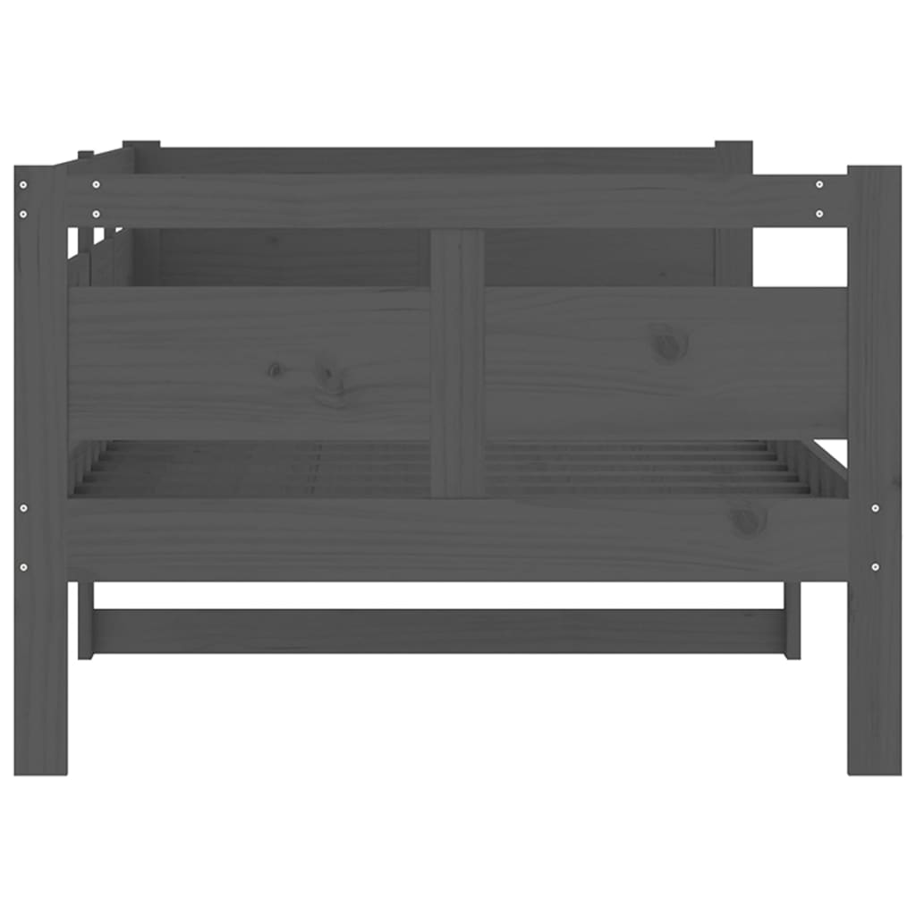 Sohvasänky harmaa täysi mänty 90x190 cm - Sisustajankoti.fi