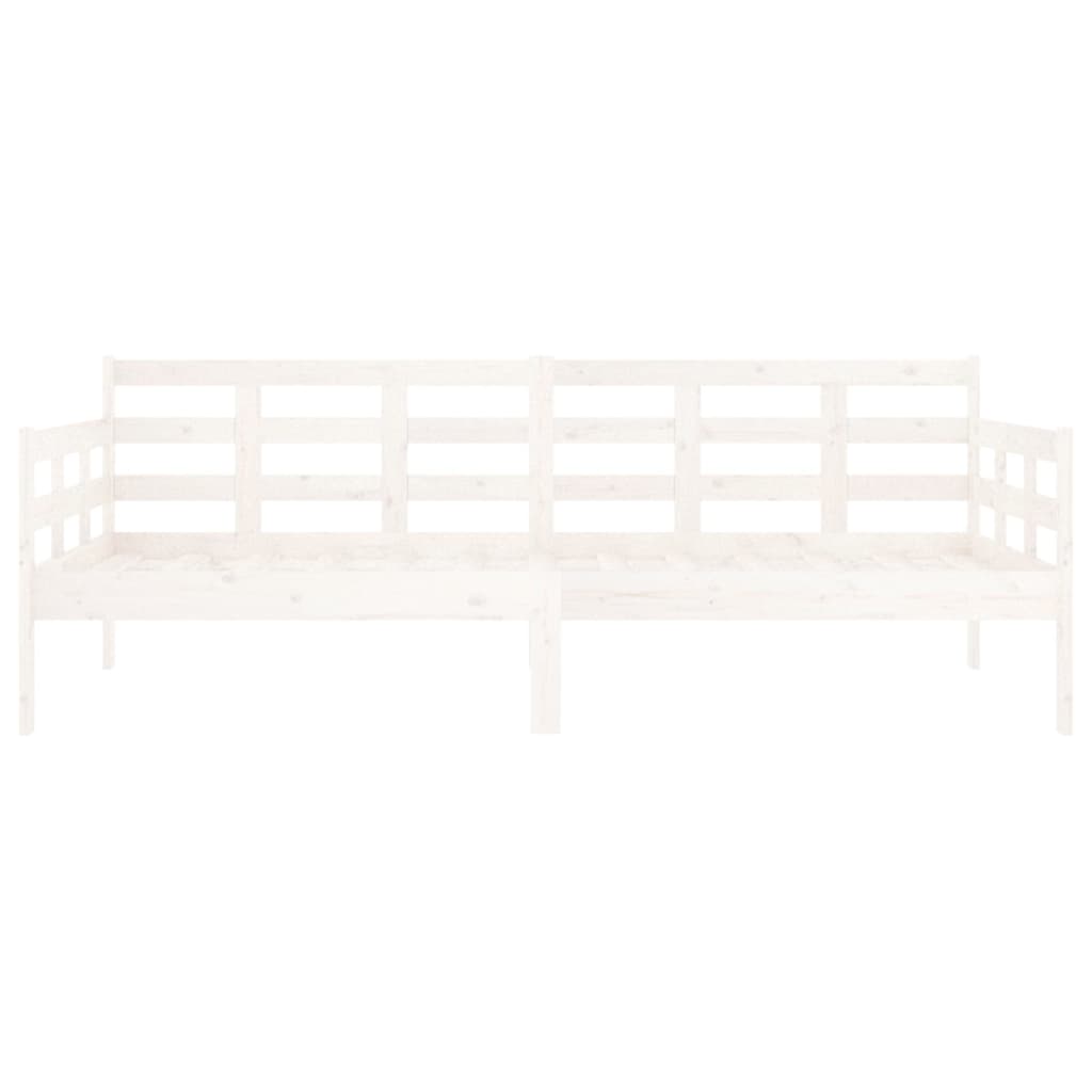 Sohvasänky valkoinen täysi mänty 90x190 cm - Sisustajankoti.fi