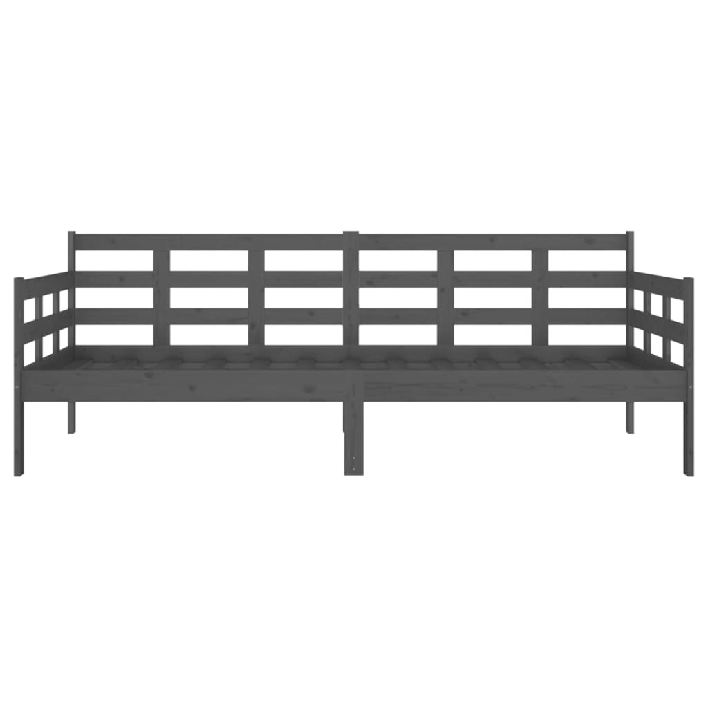 Sohvasänky harmaa täysi mänty 90x190 cm - Sisustajankoti.fi