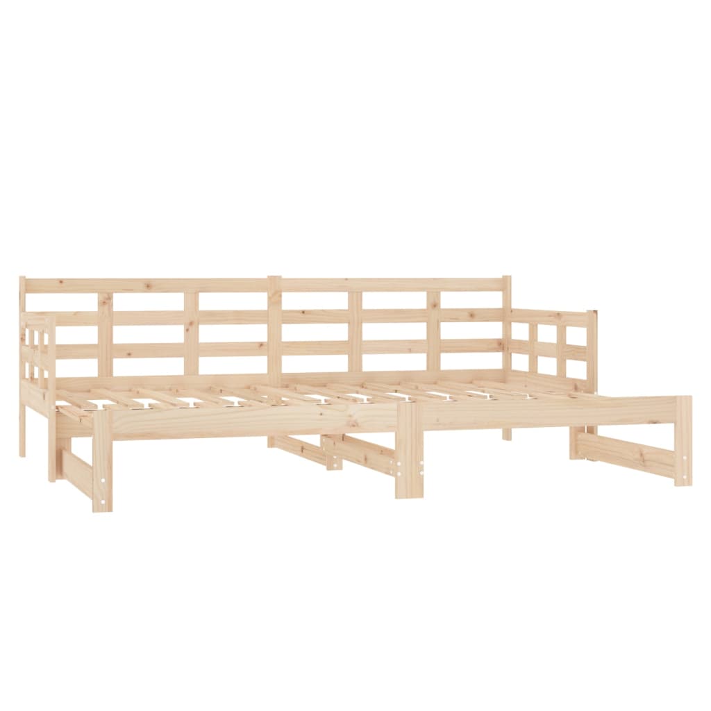Sohvasänky ulosvedettävä täysi mänty 2x (90x200) cm - Sisustajankoti.fi