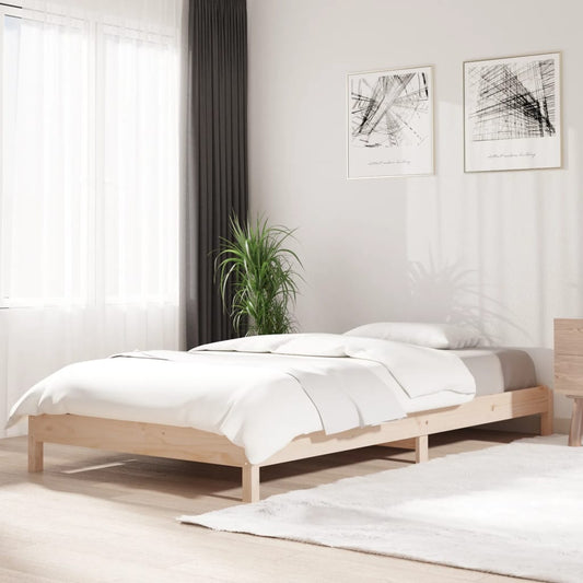 Pinottava sänky 80x200 cm täysi mänty - Sisustajankoti.fi