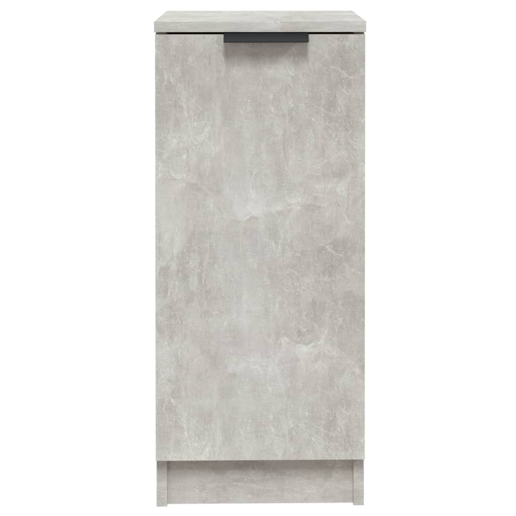 Senkit 2 kpl betoninharmaa 30x30x70 cm tekninen puu - Sisustajankoti.fi