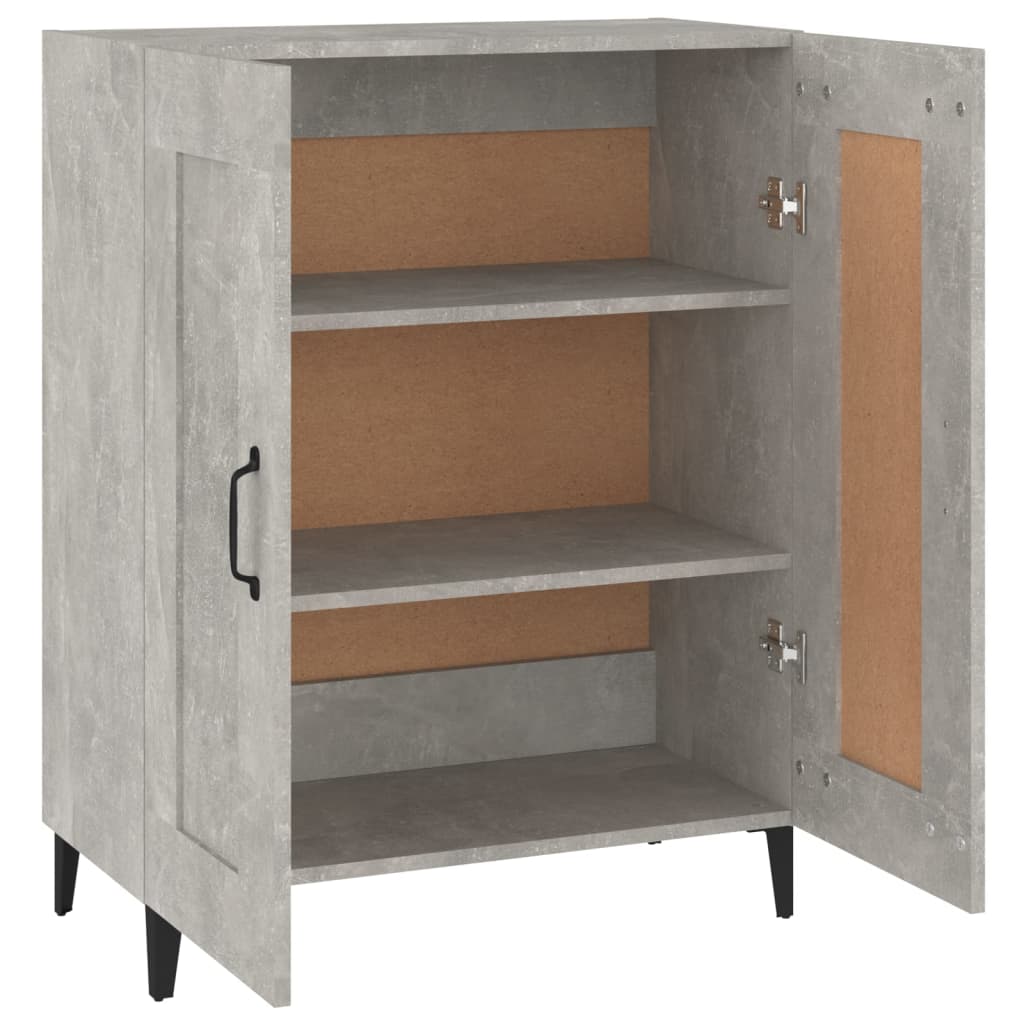 Senkki betoninharmaa 69,5x34x90 cm tekninen puu - Sisustajankoti.fi