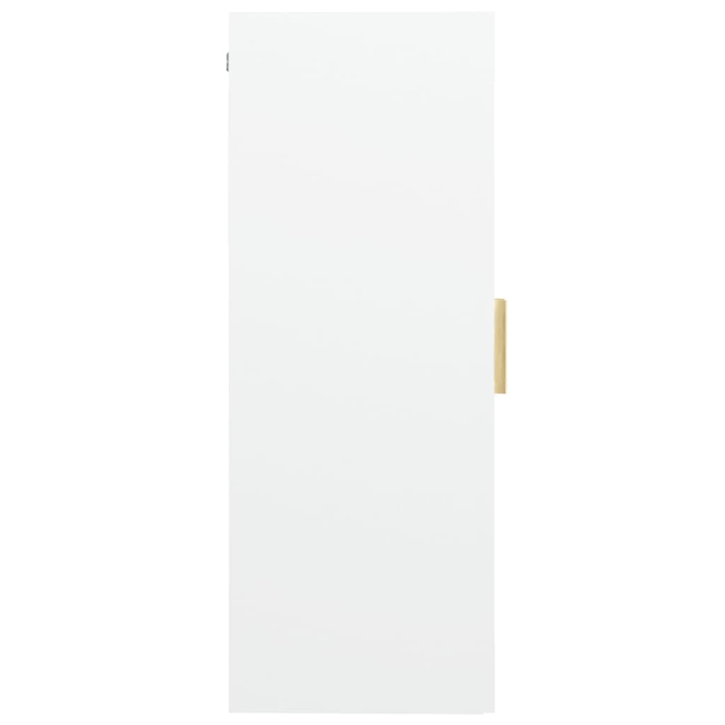 Riippuva seinäkaappi valkoinen 69,5x34x90 cm - Sisustajankoti.fi