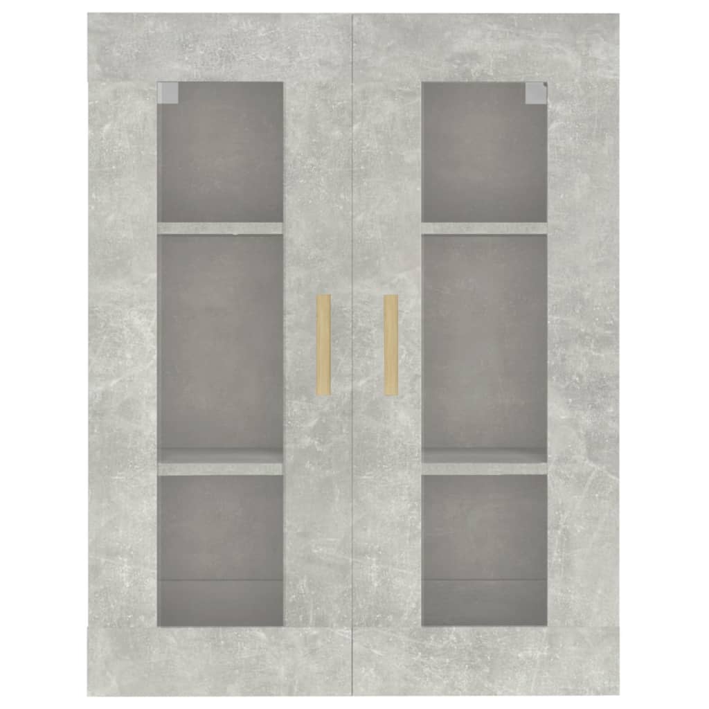 Riippuva seinäkaappi betoninharmaa 69,5x34x90 cm - Sisustajankoti.fi