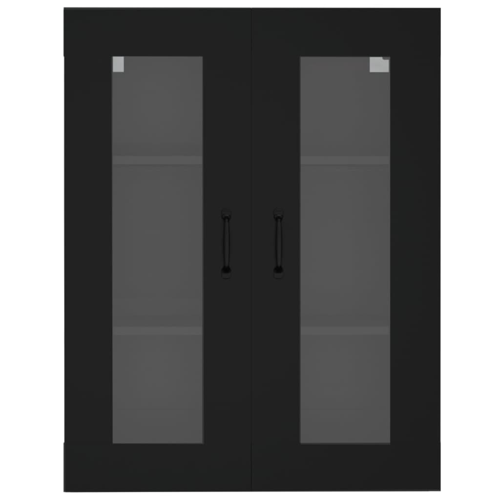 Riippuva seinäkaappi musta 69,5x34x90 cm - Sisustajankoti.fi