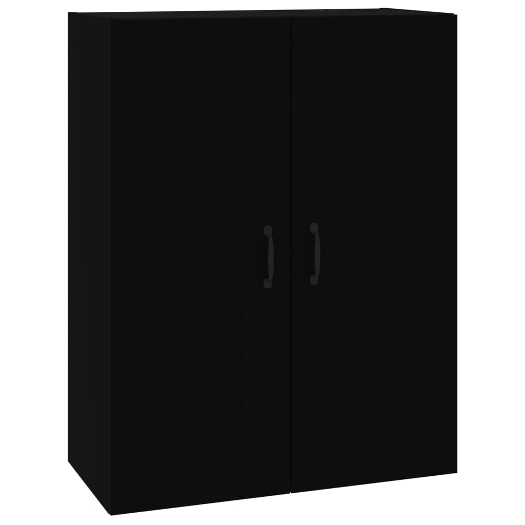 Riippuva seinäkaappi musta 69,5x32,5x90 cm - Sisustajankoti.fi