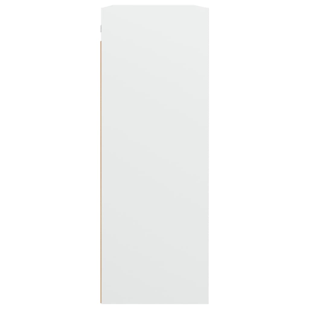 Riippuva seinäkaappi valkoinen 69,5x32,5x90 cm - Sisustajankoti.fi