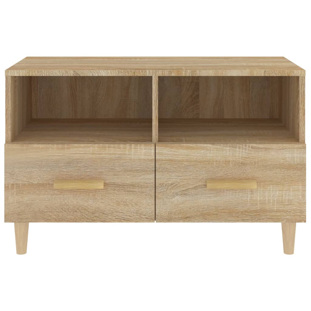 TV-taso Sonoma-tammi 80x36x50 cm tekninen puu - Sisustajankoti.fi