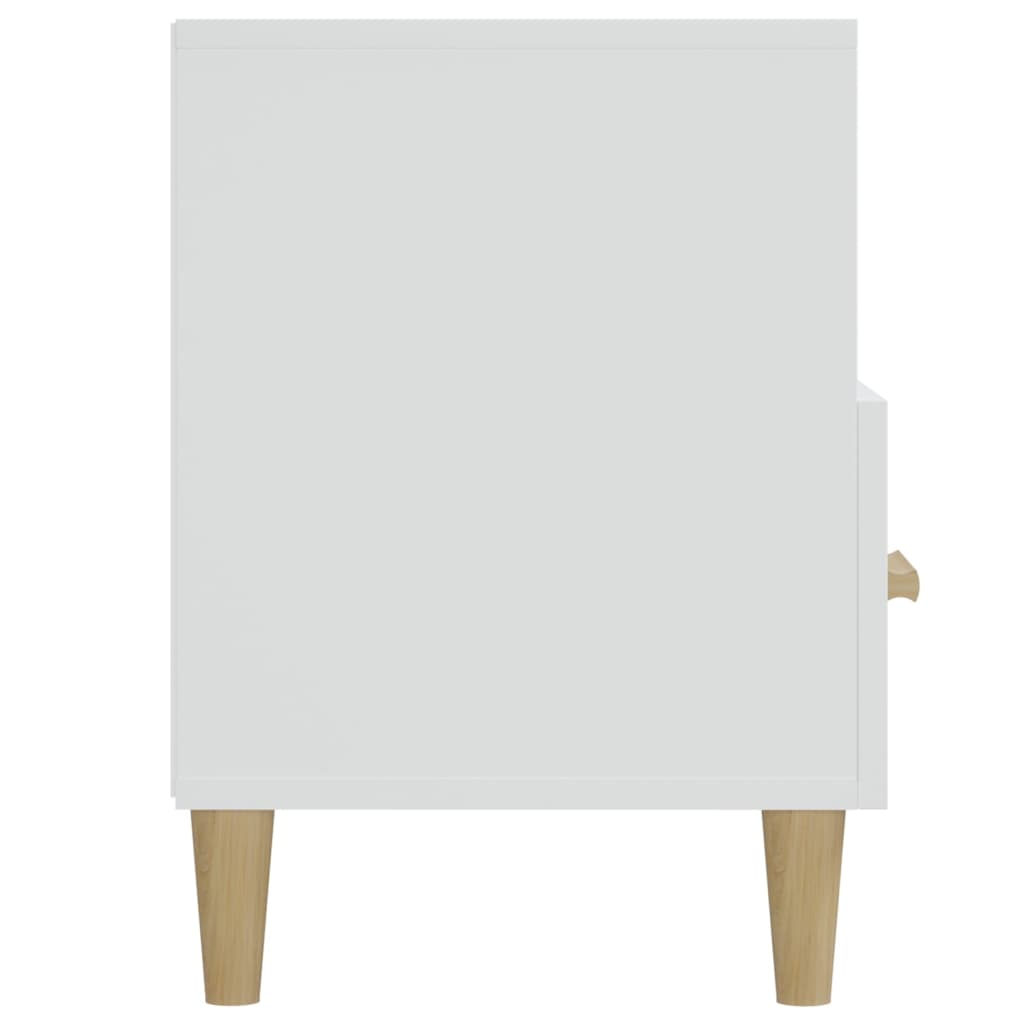 TV-taso valkoinen 102x36x50 cm tekninen puu - Sisustajankoti.fi