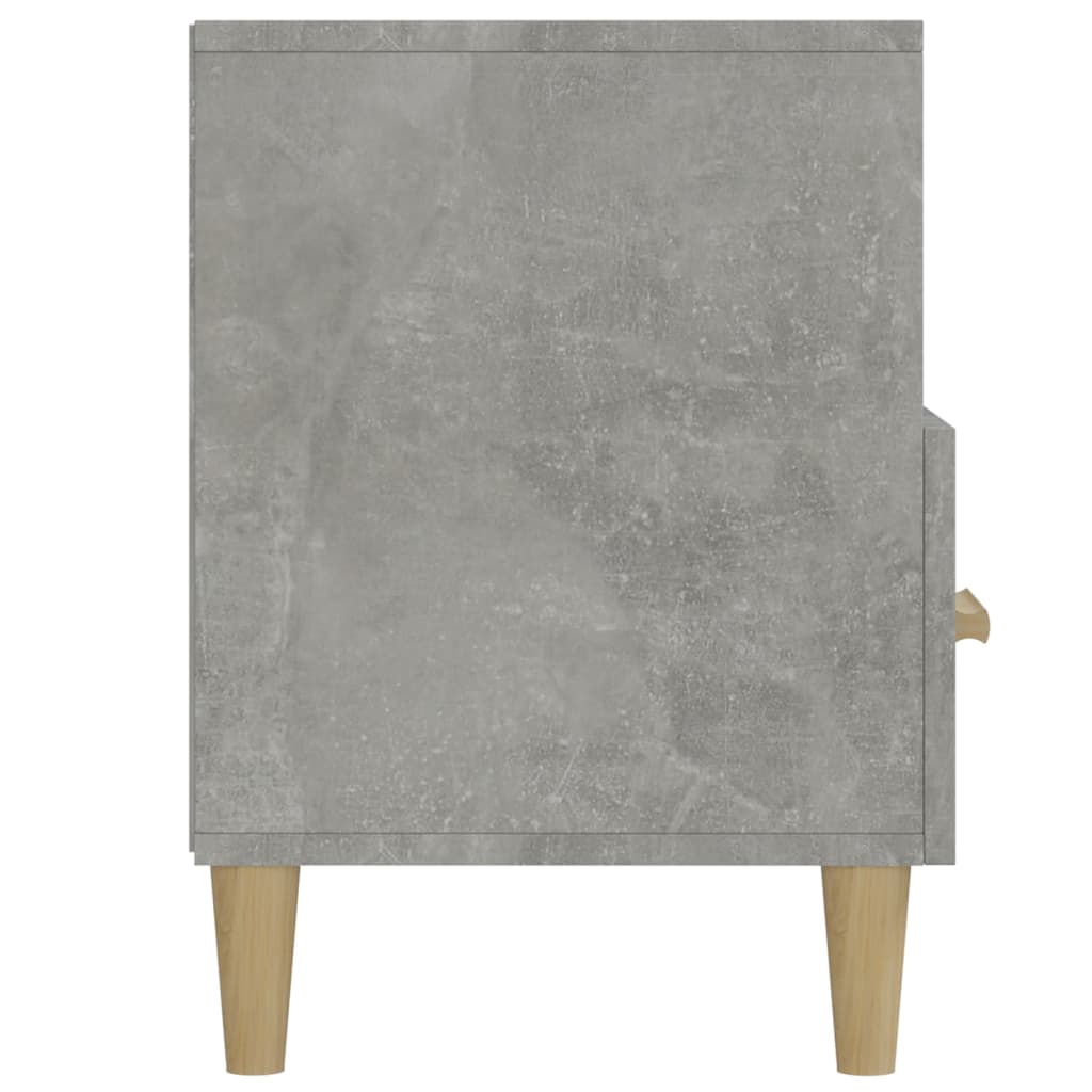 TV-taso betoninharmaa 102x36x50 cm tekninen puu - Sisustajankoti.fi