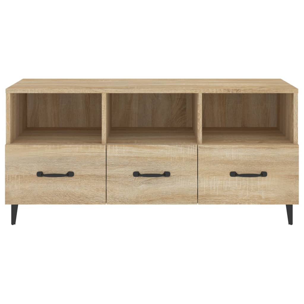 TV-taso Sonoma-tammi 102x35x50 cm tekninen puu - Sisustajankoti.fi