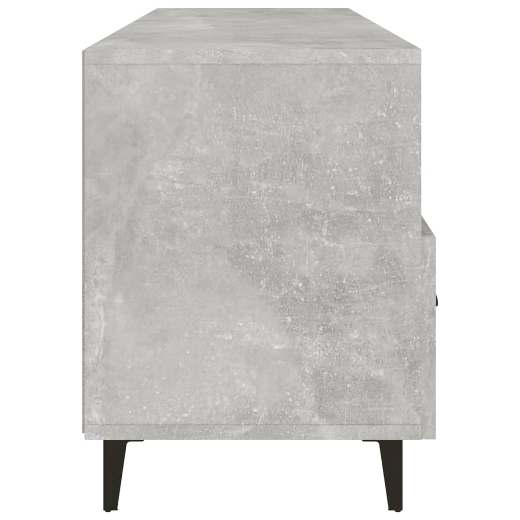 TV-taso betoninharmaa 102x35x50 cm tekninen puu - Sisustajankoti.fi