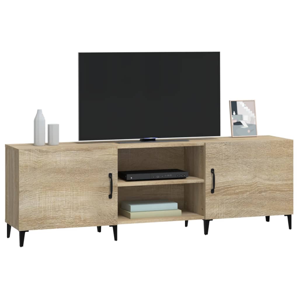 TV-taso Sonoma-tammi 150x30x50 cm tekninen puu - Sisustajankoti.fi