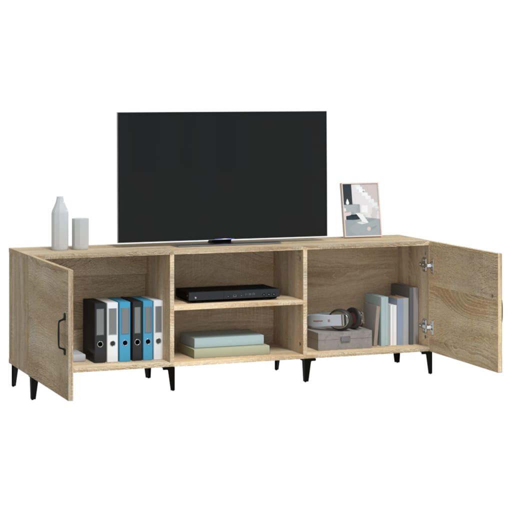 TV-taso Sonoma-tammi 150x30x50 cm tekninen puu - Sisustajankoti.fi
