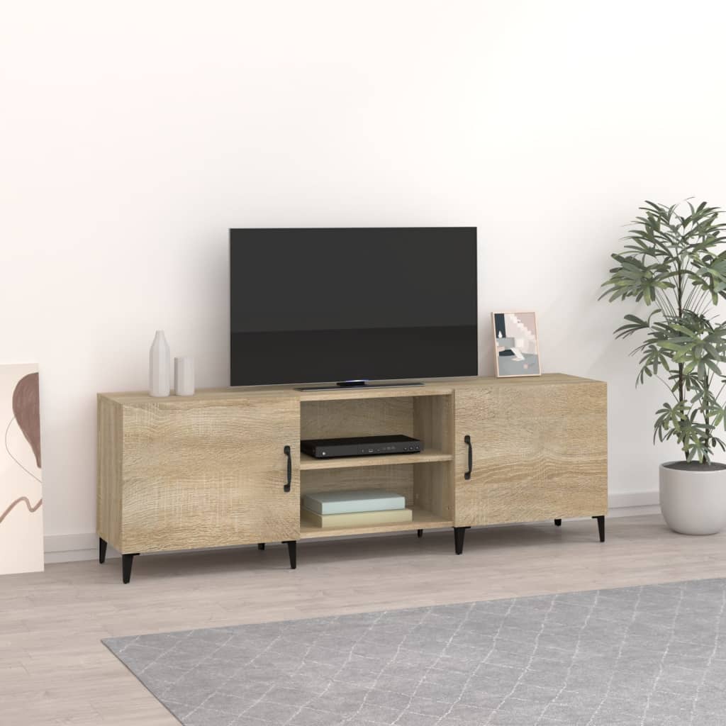 TV-taso Sonoma-tammi 150x30x50 cm tekninen puu - Sisustajankoti.fi