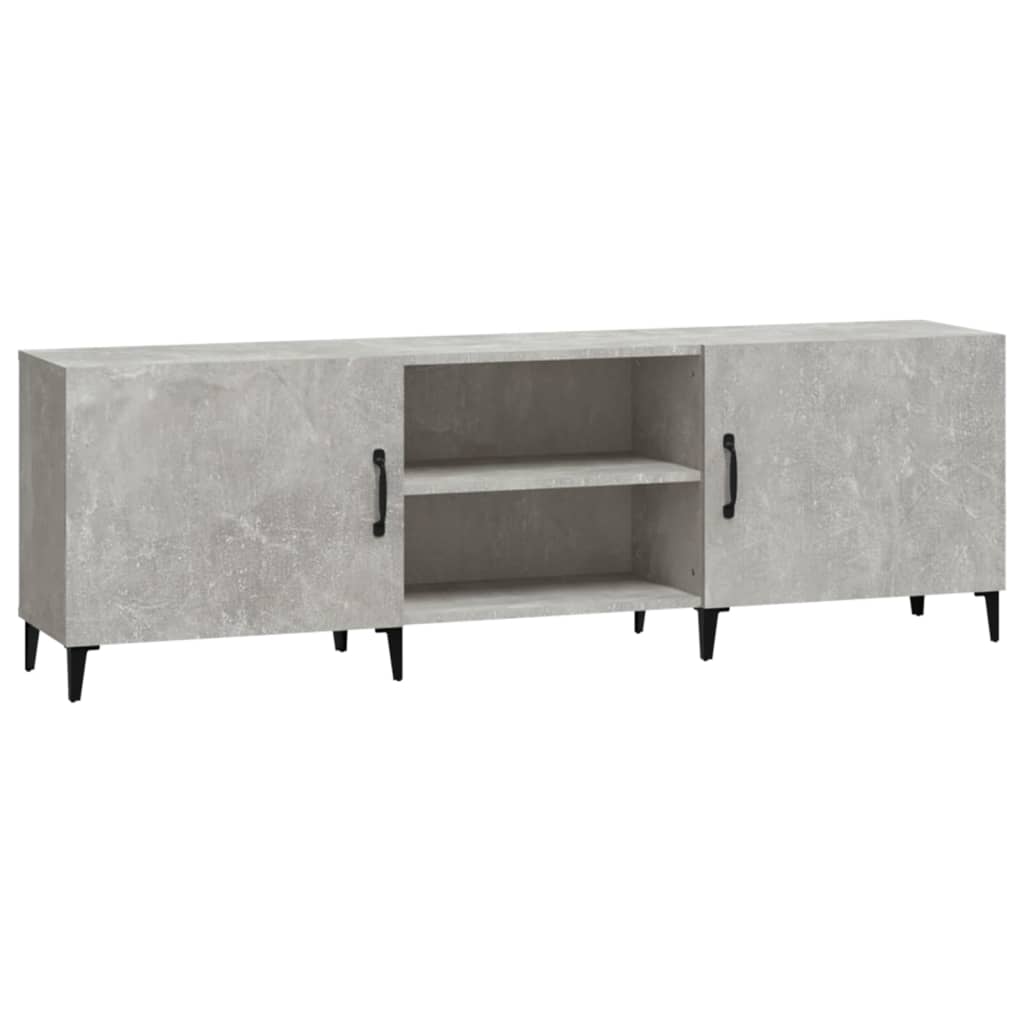 TV-taso betoninharmaa 150x30x50 cm tekninen puu - Sisustajankoti.fi