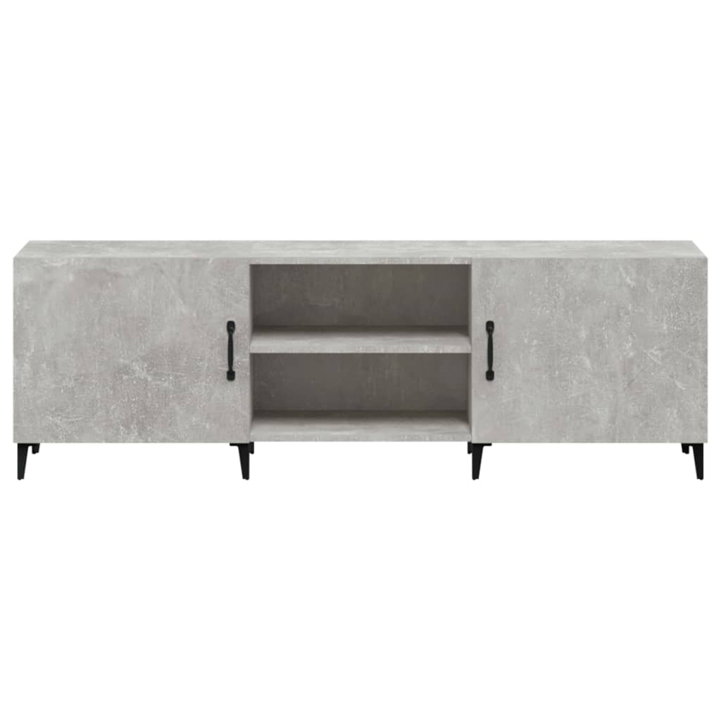 TV-taso betoninharmaa 150x30x50 cm tekninen puu - Sisustajankoti.fi