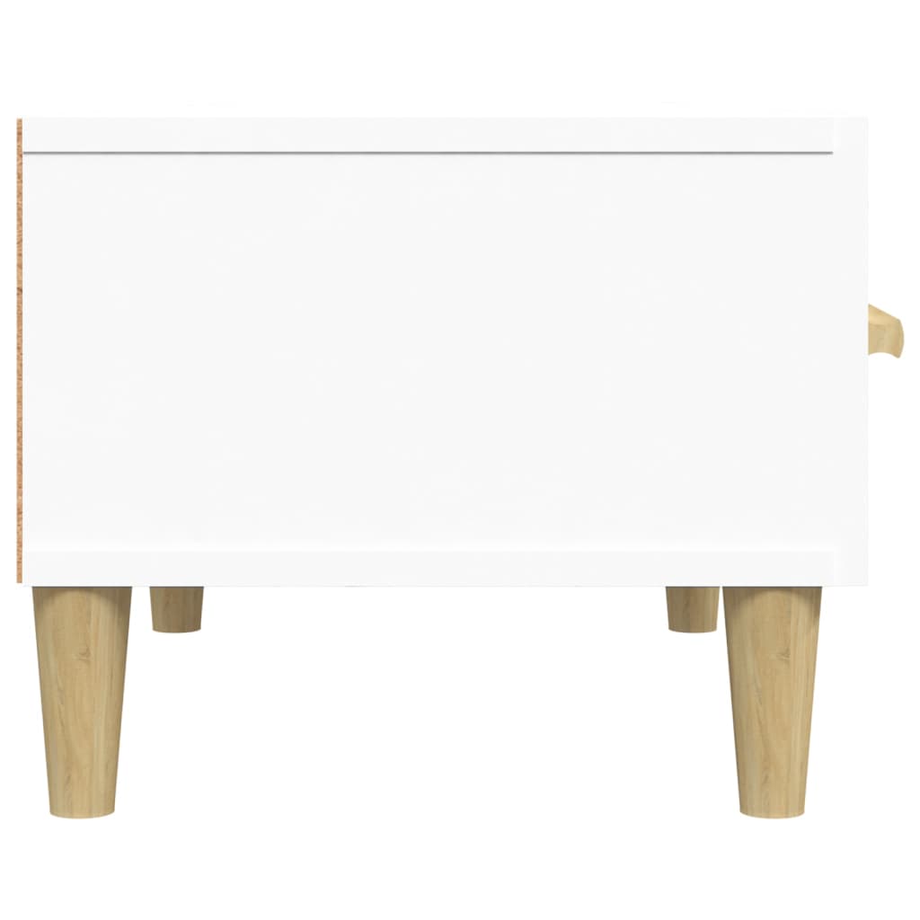 TV-taso valkoinen 150x34,5x30 cm tekninen puu - Sisustajankoti.fi
