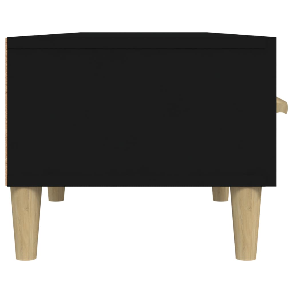 TV-taso musta 150x34,5x30 cm tekninen puu - Sisustajankoti.fi