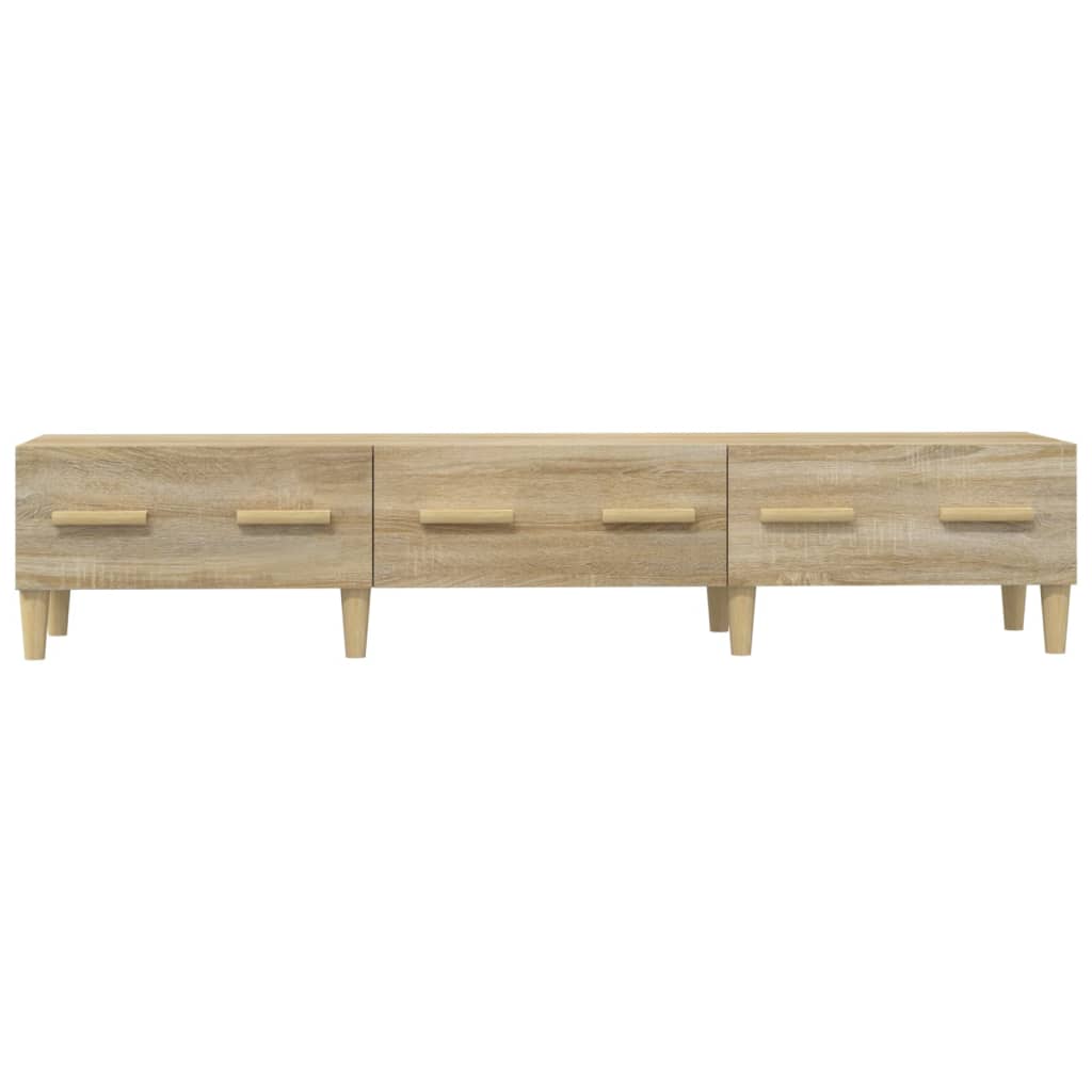 TV-taso Sonoma-tammi 150x34,5x30 cm tekninen puu - Sisustajankoti.fi