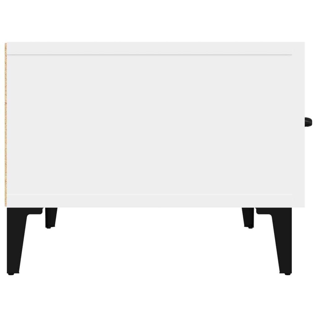 TV-taso valkoinen 150x34,5x30 cm tekninen puu - Sisustajankoti.fi