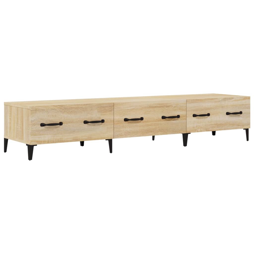 TV-taso Sonoma-tammi 150x34,5x30 cm tekninen puu - Sisustajankoti.fi