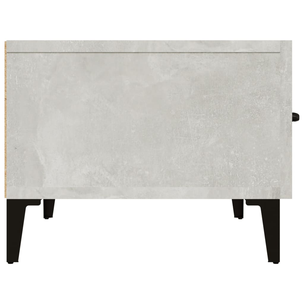 TV-taso betoninharmaa 150x34,5x30 cm tekninen puu - Sisustajankoti.fi