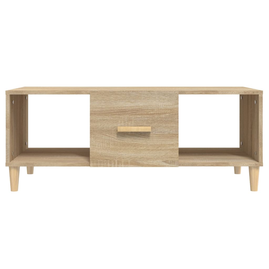 Sohvapöytä Sonoma-tammi 102x50x40 cm tekninen puu - Sisustajankoti.fi