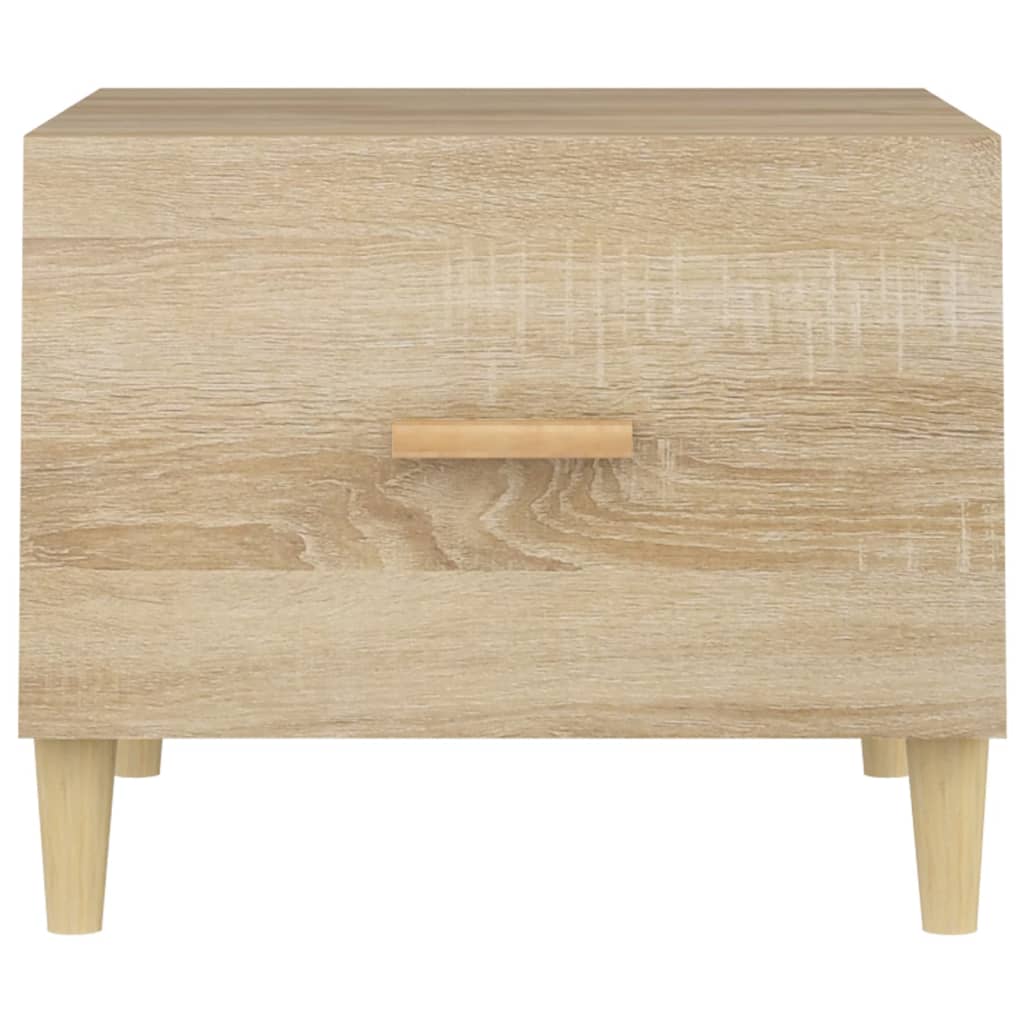 Sohvapöydät 2 kpl Sonoma-tammi 50x50x40 cm tekninen puu - Sisustajankoti.fi