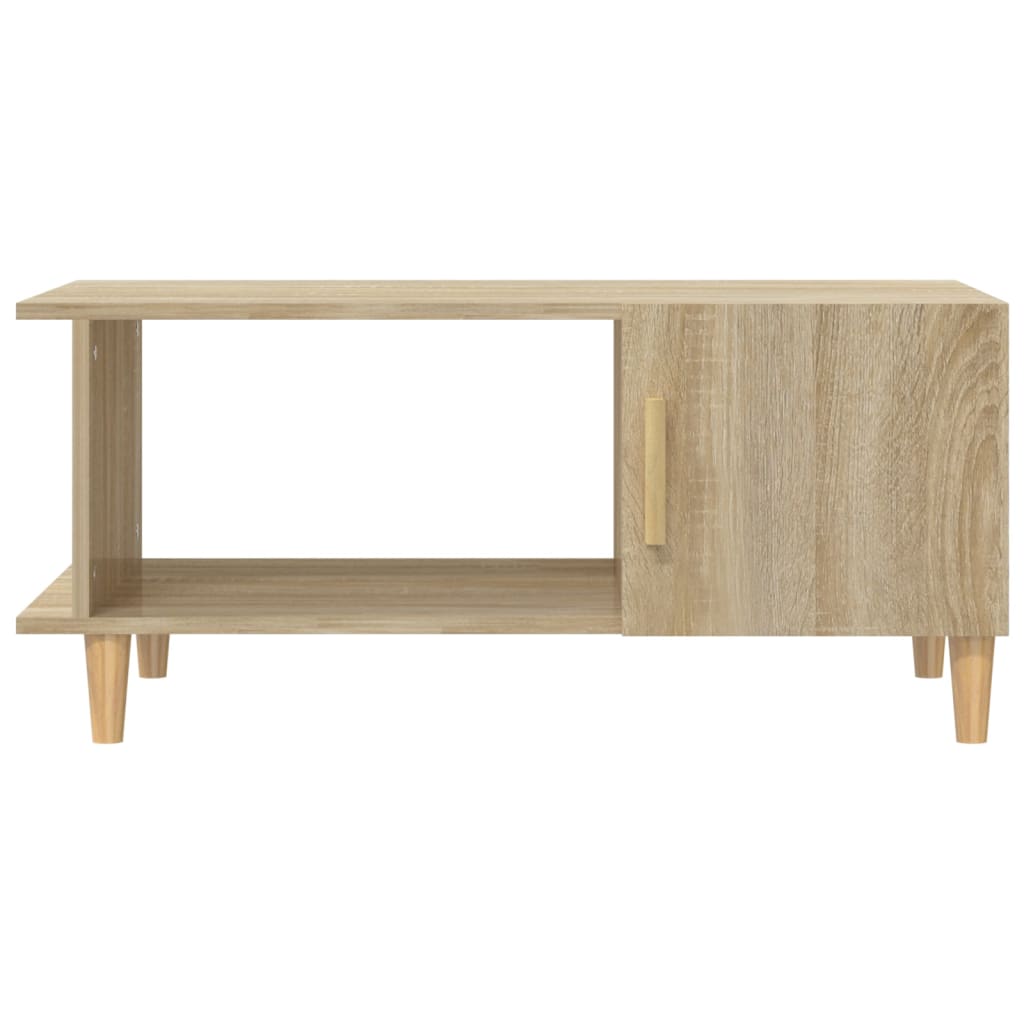 Sohvapöytä Sonoma-tammi 90x50x40 cm tekninen puu - Sisustajankoti.fi